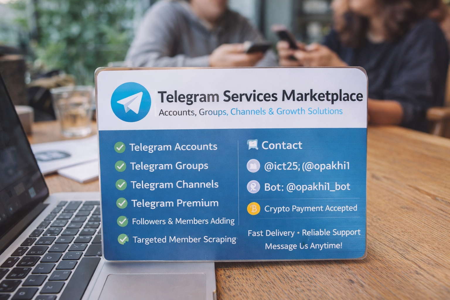 Telegram Services Marketplace Accounts Groups Channels Growth Solutions